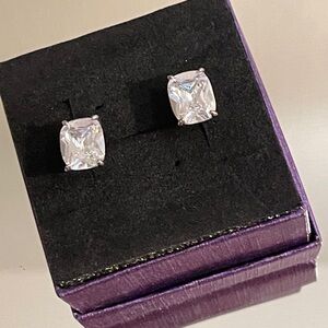 Elegant Silver Stud Earrings